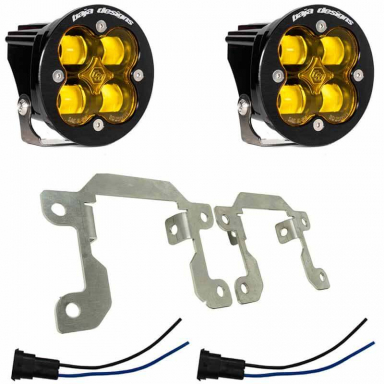 Squadron SAE Amber Fog LED Pocket Light Kit | Baja Designs 448033